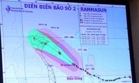 Northern Vietnam gets ready for typhoon Rammasun