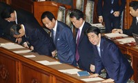 Japanese parliament approves record budget for fiscal year 2015