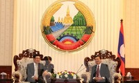 Deputy PM Pham Binh Minh meets Lao leaders