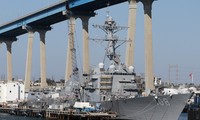 US warship enters East Sea