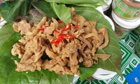 Sour pork – specialty of Muong ethnic minority in Phu Tho province