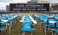 UN opens Pandemic Classroom exhibition to call for ending school closure