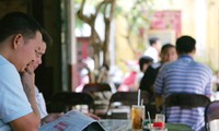 Das Straßencafe - eine Kultureigenschaft des alten Hanois