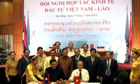 Konferenz für Wirtschaft und Investition zwischen Vietnam und Laos