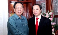 Laotischer Staatspräsident lobt besondere Beziehungen zu Vietnam