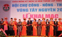 Messe für Industrie, Landwirtschaft und Handel im Hochland Tay Nguyen 2013