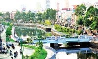 Nhieu Loc-Thi Nghe-Kanal, eine friedliche Ecke in Ho Chi Minh Stadt