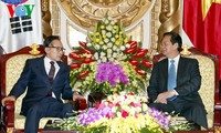 Südkoreas Ex-Präsident Lee Myung-bak lobt die Beziehung zwischen Vietnam und Südkorea