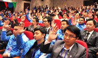 Vietnamesische Jugendliche versammeln sich zur Kampagne “Ich liebe mein Vaterland“