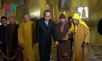 Vorsitzender der Vaterländischen Front Vietnams beglückwünscht Leiter des Buddhistischen Verbandes 