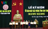 Feier zum 40. Jahrestag der Befreiung der Provinz Kon Tum