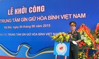 Bau des Friedenschutzzentrums Vietnams