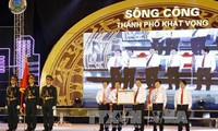 Veröffentlichung der Gründung der Stadt Song Cong in Thai Nguyen