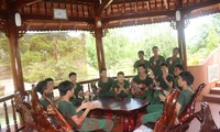 Grenzposten Le Thanh mit Aufklärungsarbeit und Pflege der freundschaftlichen Beziehungen
