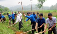 Jugendliche in Yen Bai engagieren sich für Neugestaltung ländlicher Räume