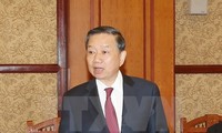 Vietnamesische Polizeiminister trifft den chinesischen Minister für Staatssicherheit