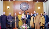 Enge Zusammenarbeit zwischen dem Buddismus Vietnams und der Vaterländischen Front Vietnams