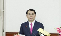 Staatspräsident Tran Dai Quang schickt Glückwunsch-Brief zum Neujahr