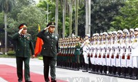 Freundschaftlicher Austausch an der Grenze zwischen Vietnam und China