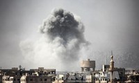 Russland zerstört ein großes Munitionslager der Terrormilizen in Syrien