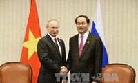Staatspräsident bedankt Russland für Unterstützung bei der Beseitigung der Taifunfolgen