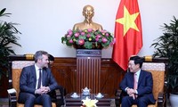 Vizepremierminister Pham Binh Minh empfängt den Staatssekretär im Ministerium für Europa 