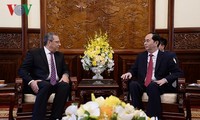 Staatspräsident Tran Dai Quang empfängt Botschafter aus Südafrika und Ägypten