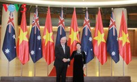 Vietnamesische Parlaments- und Regierungschefs empfangen den australischen Generalgouverneur 