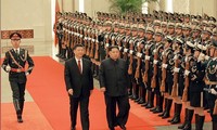 Nordkoreas Staatschef Kim Jong-un besucht China