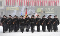 Russland feiert den 75. Jahrestag des Endes der Leningrader Blockade mit Parade