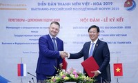 Eröffnung des Jugendforums zwischen Vietnam und Russland 2019