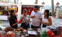Vorstellung vietnamesischer landwirtschaftlicher Produkten im Chilifest in Italien