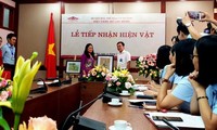 Museum Ho Chi Minh erhält das Aufklärungsbild von Präsident Ho Chi Minh auf Do-Papier