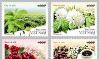 Vorstellung vietnamesisches Kaffees durch Herausgabe von Briefmarken