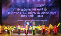 Nationalwettbewerb für Talente in Cheo- und Tuong-Kunst und Volksgesänge
