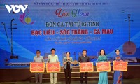 Bac Lieu veranstaltet erweitertes Festival für Don Ca Tai Tu-Gesang