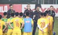 “Besonderes Treffen” der U23-Fußballmannschaft Vietnams Anfang 2024