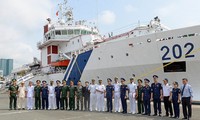 Schiff der indischen Küstenwache besucht Ho Chi Minh Stadt