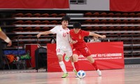 Vietnams Futsal-Mannschaft der Frauen steht vor Siegeschance in China