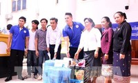Vietnamese in Laos support dam collapse victims