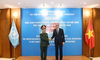 UN Under-Secretary-General visits Vietnam Department of Peacekeeping Operations  ​