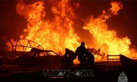 Fire at Russian fuel station kills 30, scores injured