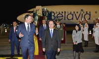 Belarusian PM arrives in Hanoi for official Vietnam visit 