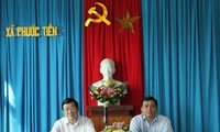 ประธานแห่งรัฐลงพื้นที่ตรวจราชการที่จังหวัด Ninh Thuan