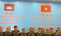 กระชับความร่วมมือระหว่างกระทรวงกลาโหมเวียดนาม-กัมพูชา