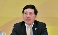 รองนายกรัฐมนตรีและรัฐมนตรีว่าการกระทรวงการต่างประเทศเวียดนามแจ้งผลการประชุมผู้นำเอเปก 2017