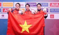 วันที่ 14 พฤษภาคม เวียดนามอยู่อันดับที่ 1 ในตารางเหรียญรางวัลซีเกมส์32