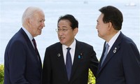 สหรัฐจะประชุมสุดยอดกับญี่ปุ่นและสาธารณรัฐเกาหลี 