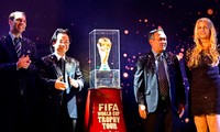 FIFA World Cup trophy arrives in Hanoi