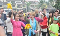 German tourists visit Hoi An in the new year